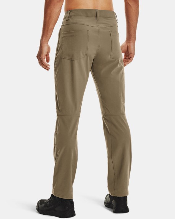 Men's UA Flex Pants, Brown, pdpMainDesktop image number 1